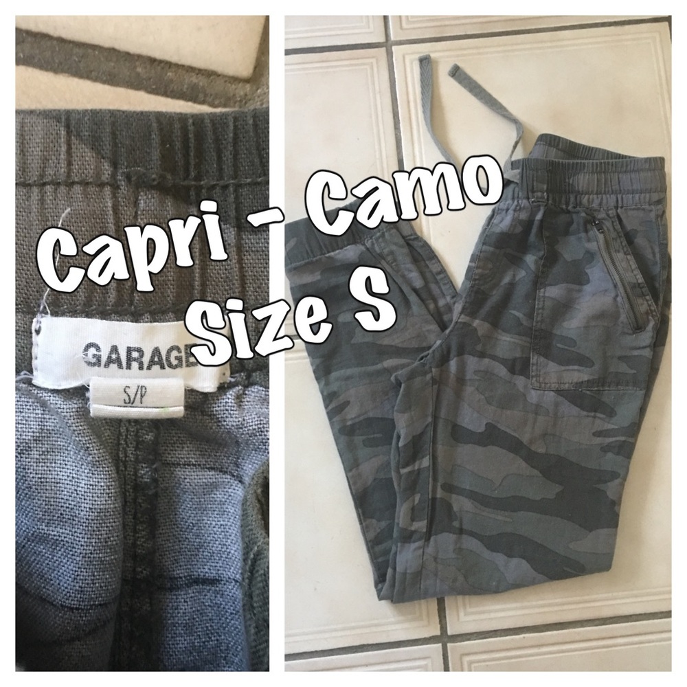 SOLD Camo capris
